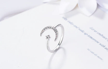 Crescent Moon Ring