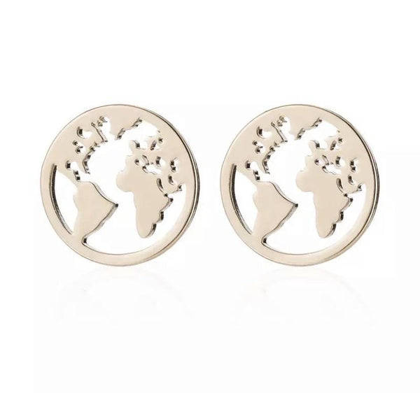 Earth Earrings - Gold