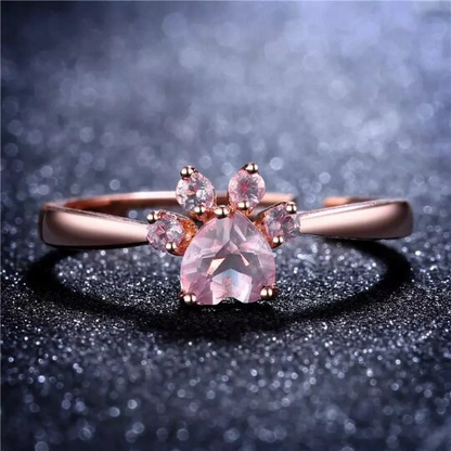 Rose Gold Paw Print Bundle