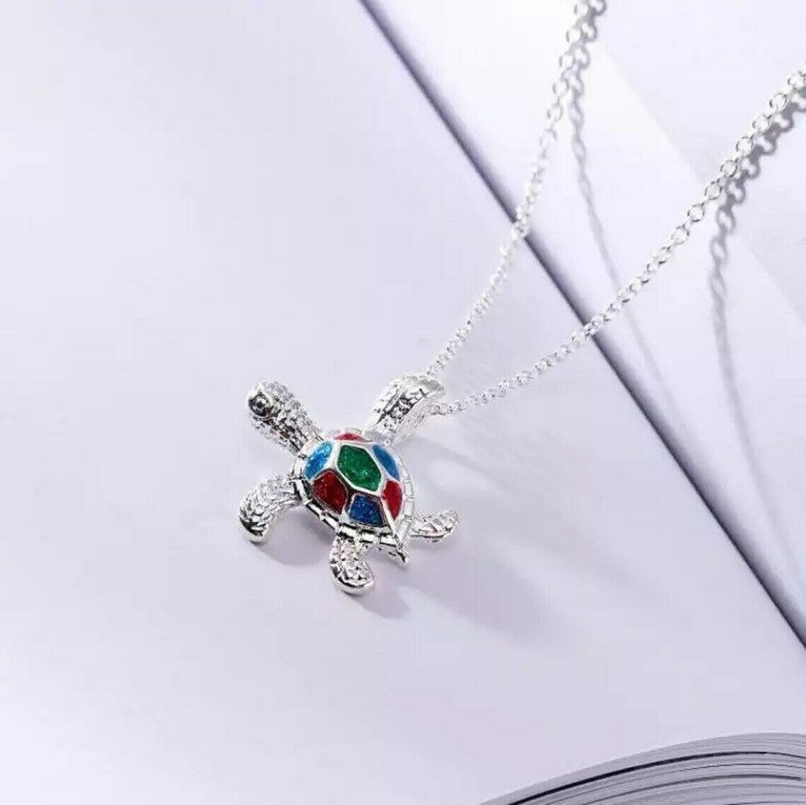 Multi Coloured Turtle Necklaces