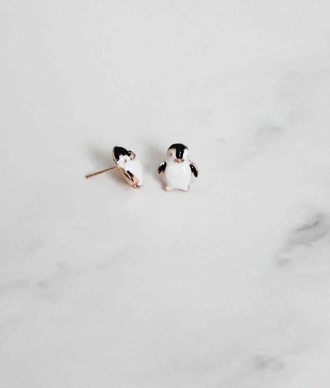 Cartoon Penguin Earrings
