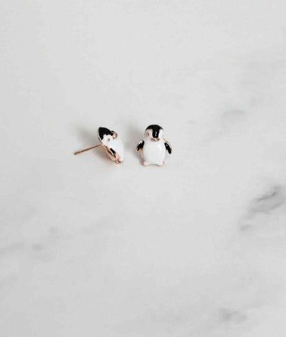 Cartoon Penguin Earrings