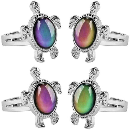 Adjustable Turtle Mood Ring